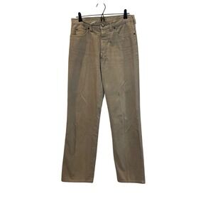 Calvin Klein Jeans Mens 30x31 Tan Vintage Made in USA Straight Leg Pants Retro